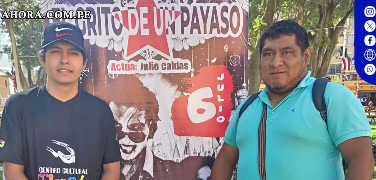 Arte como terapia: Joven dramaturgo huanuqueño presenta “El grito de un payaso"