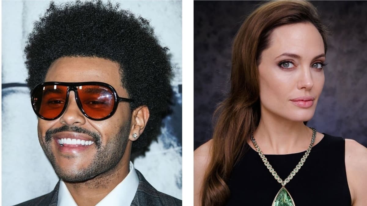 Angelina Jolie y The Weeknd levantan comentarios tras sus salidas continuas