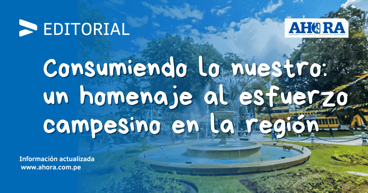 Consumiendo lo nuestro un homenaje al esfuerzo campesino en la región