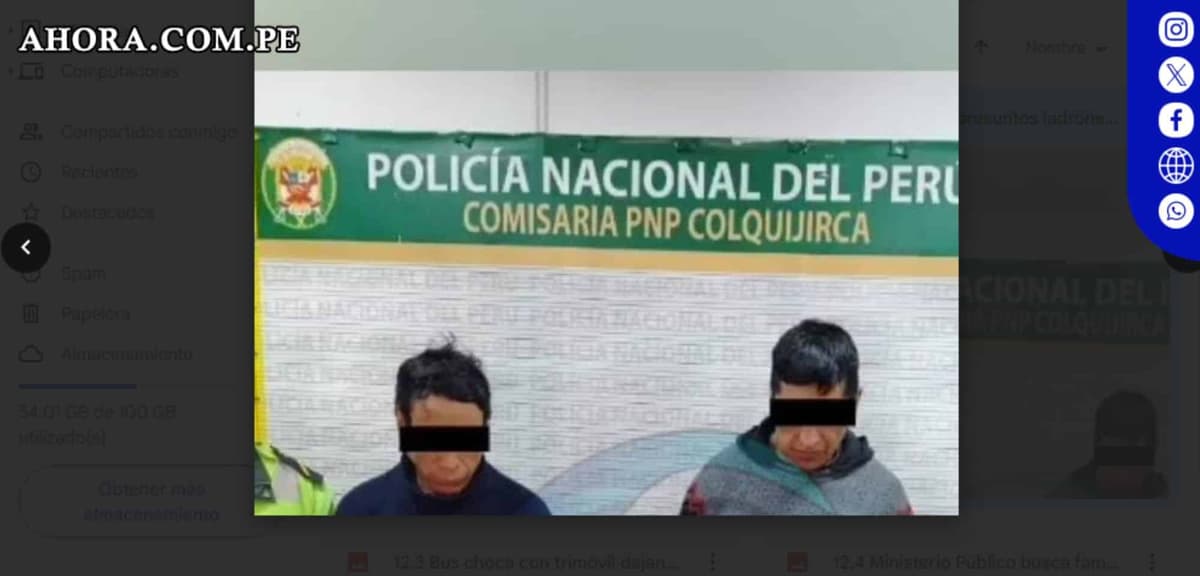 Detenidos presuntos ladrones de cobre de la banda "Los Pelacables de Smelter"