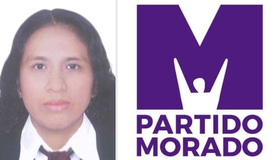 Antonia Villanueva: Candidata a diputado con el Partido Morado