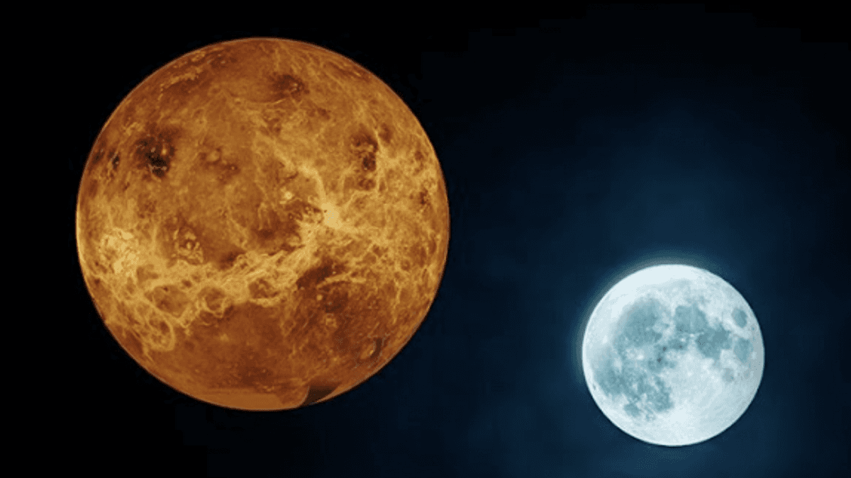 Un deslumbrante fenómeno astronómico sucederá el 31 de diciembre un 'beso' entre "Luna y Marte"