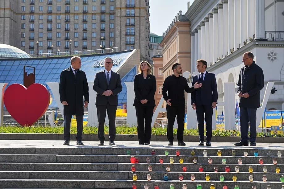Merz afirma que Alemania aumentará la ayuda militar a Ucrania con la visita de Zelensky