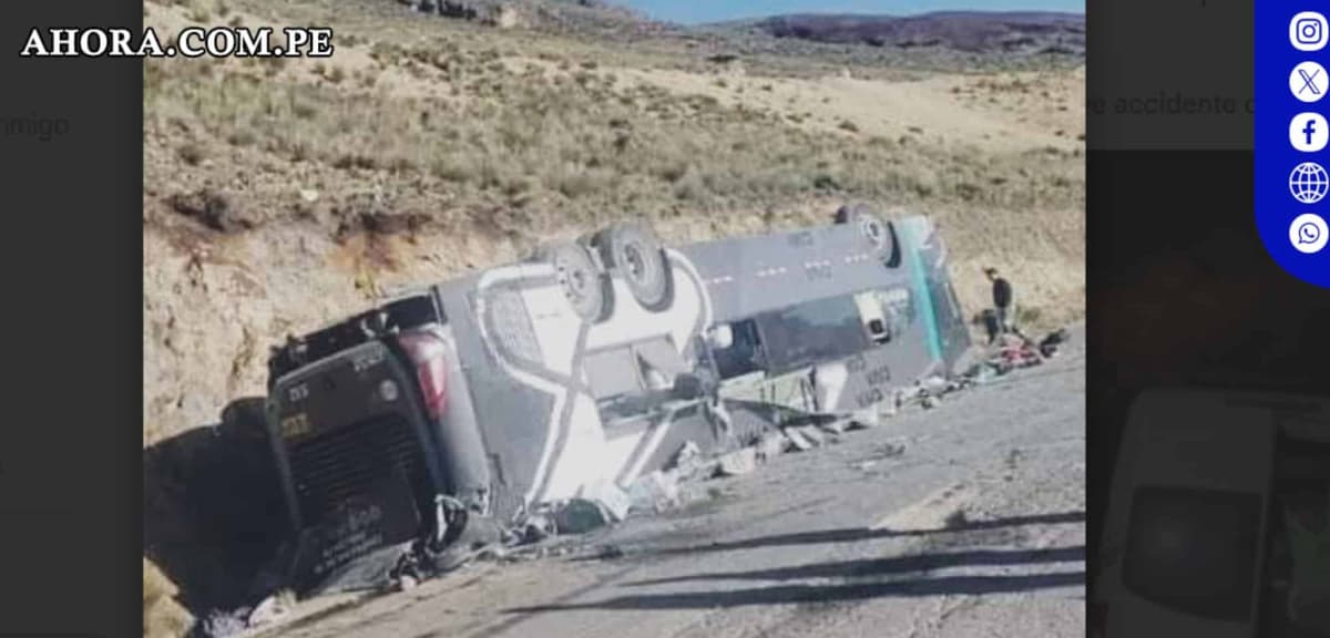 Tragedia en Ayacucho: 18 fallecidos en fatídico accidente de autobús de Civa