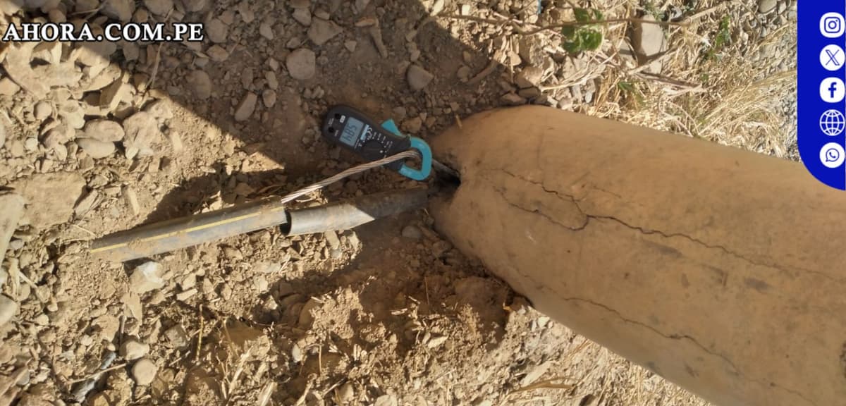 Red de hurto eléctrico en Amarilis: Más de 20 viviendas implicadas