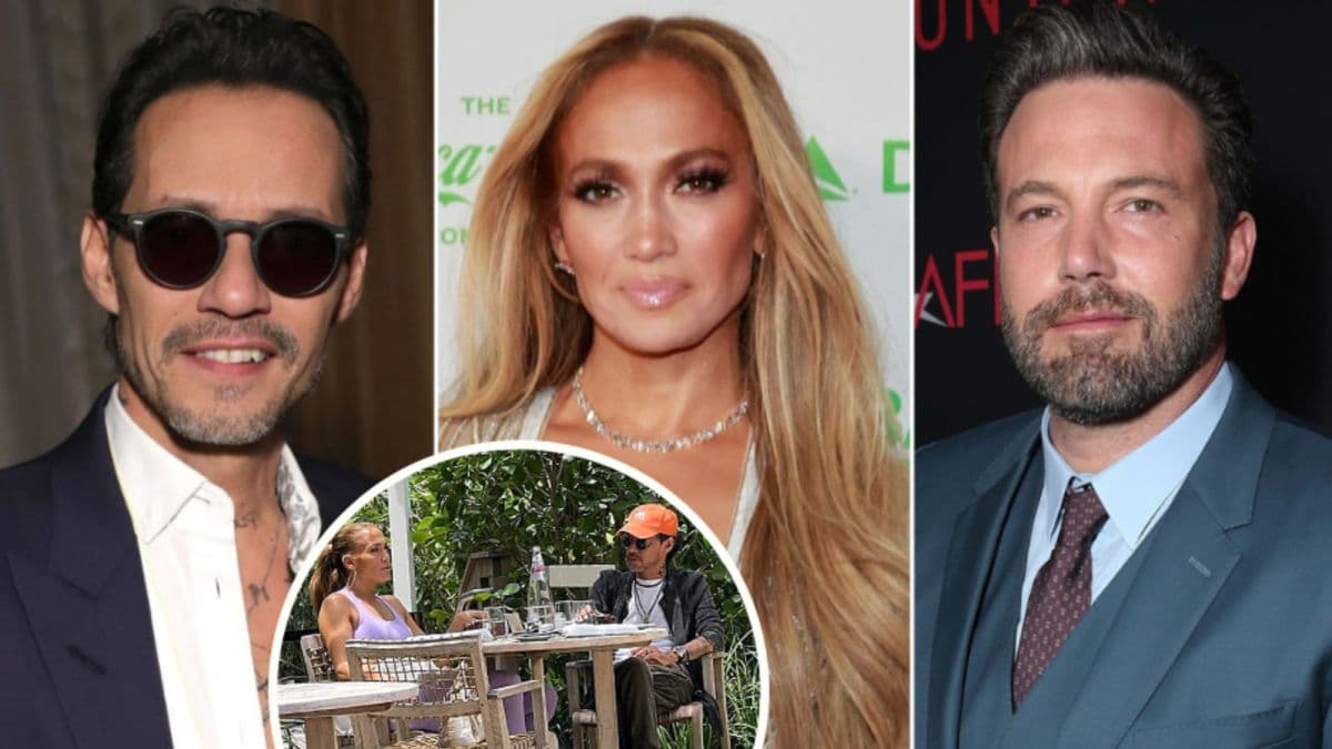 Marc Anthony apoya relación de JLo con Ben Affleck