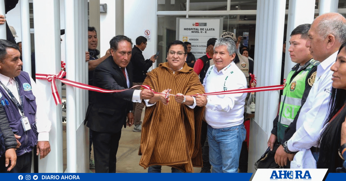 Hospital de Llata 2024: Primer Centro de Salud por Obras por Impuestos que se construye en la región
