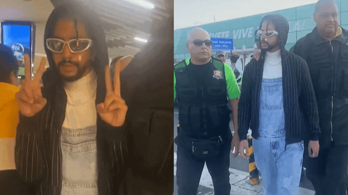 Joven que imitó a Bad Bunny en Aeropuerto de Perú fue tendencia mundial