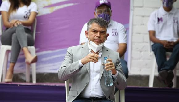 Julio Guzmán dio positivo para COVID-19