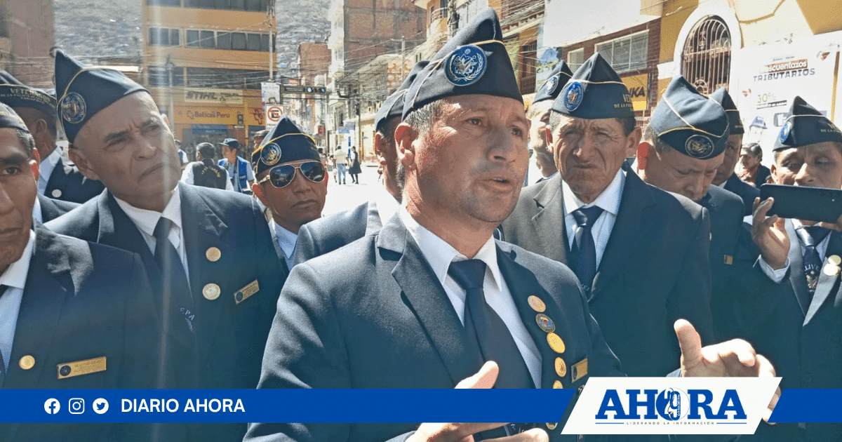 Veteranos de la Pacificación Nacional celebran aniversario y demandan pago de pensión