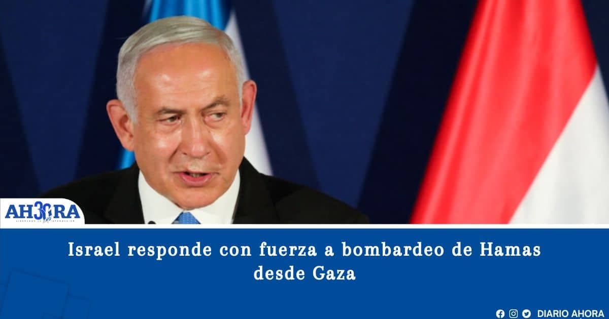 Israel responde con fuerza a bombardeo de Hamas desde Gaza