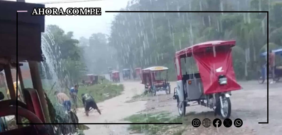 Senamhi Advierte Sobre Intensas Lluvias en la Selva y Precipitaciones en la Sierra