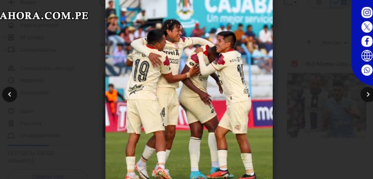 Quintero brilla en Cajabamba: Hat-trick conduce a UTC a la victoria