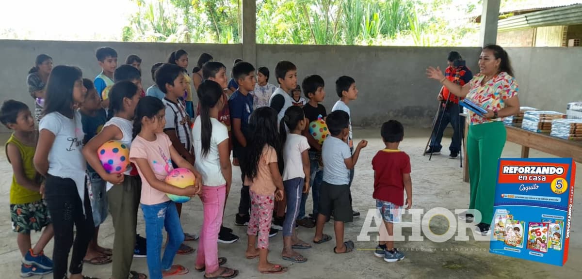 “Dona un libro, dona una esperanza” llegó a la provincia de Marañón