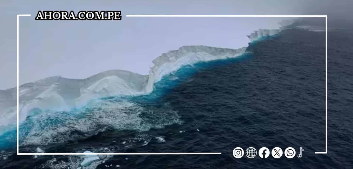 Después de tres décadas inmóvil, el iceberg A23a comienza su trayecto por aguas antárticas