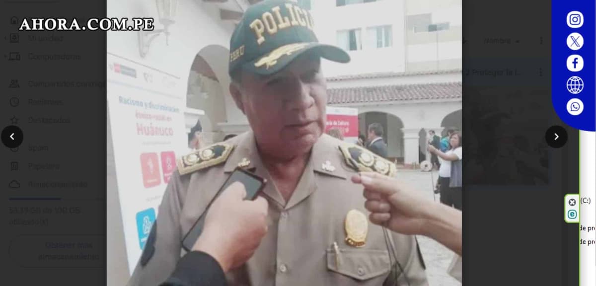 Proteger la Institucionalidad: Llamado a medios por el Jefe de la Región Policial