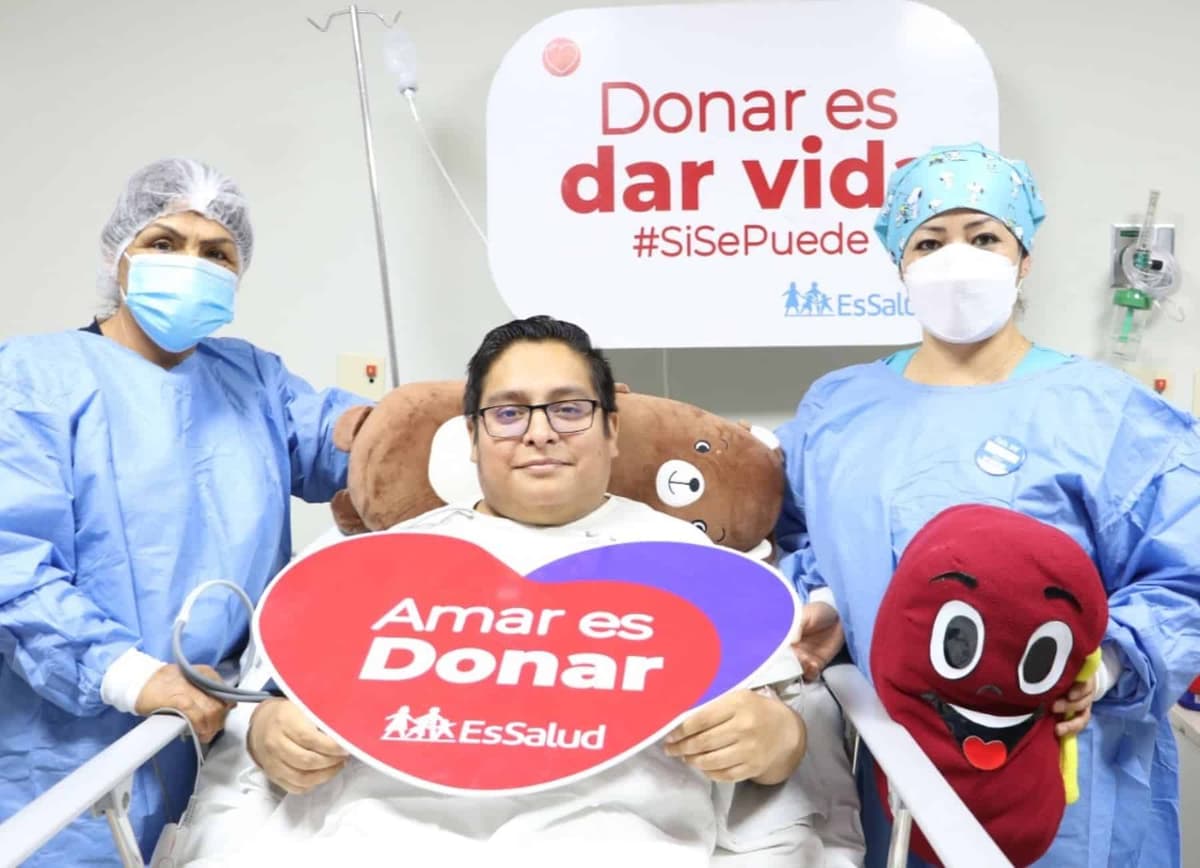 Junín: Madre dona riñón a su hijo para salvarle la vida