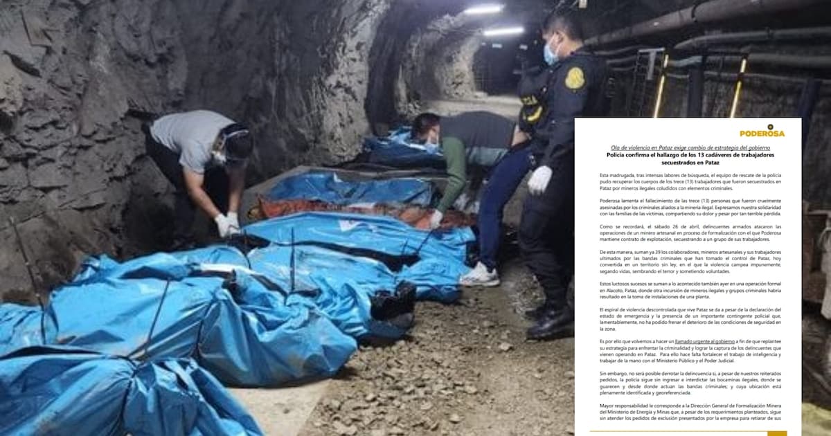 Pataz la violencia incontrolada de la minería ilegal de oro qué sucede en la zona y cuáles son las omisiones del Estado