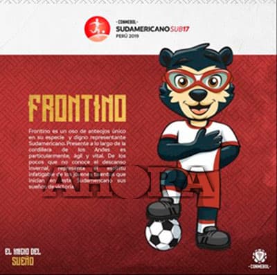 Presentaron a la mascota del Sudamericano Sub-17