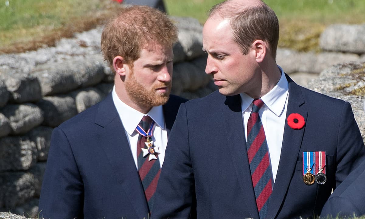 La Familia Real británica muestra descontento con un medio de comunicación por un documental sobre el príncipe Guillermo y Harry