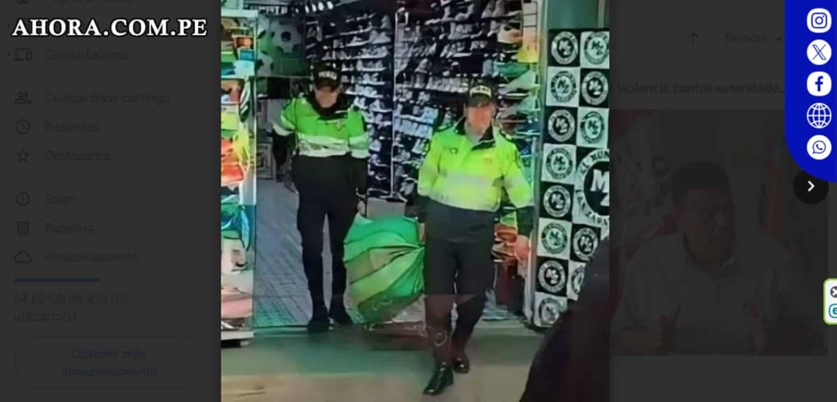 Desmantelan red de comercio ilegal de zapatillas en Chaupimarca