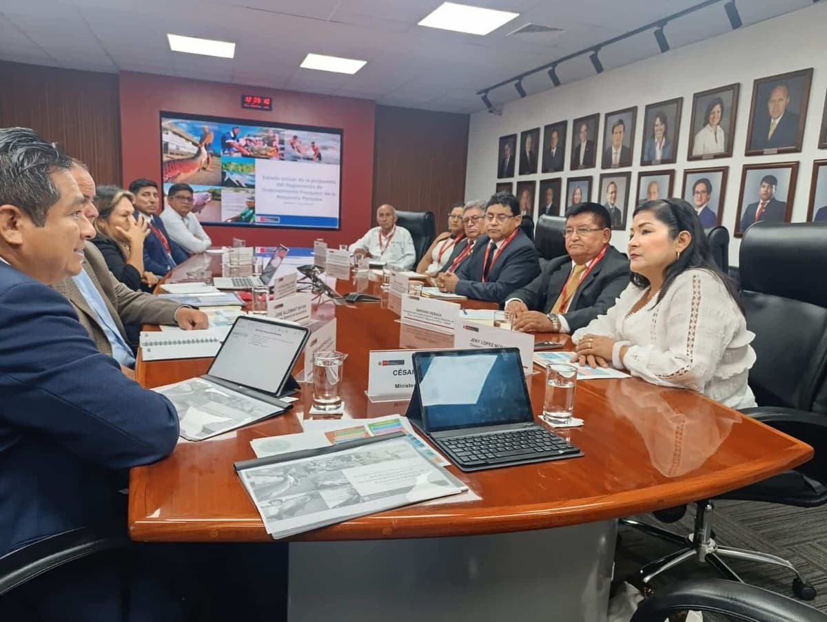 Produce: Buscan aprobar nuevo Reglamento de Ordenamiento Pesquero Amazónico