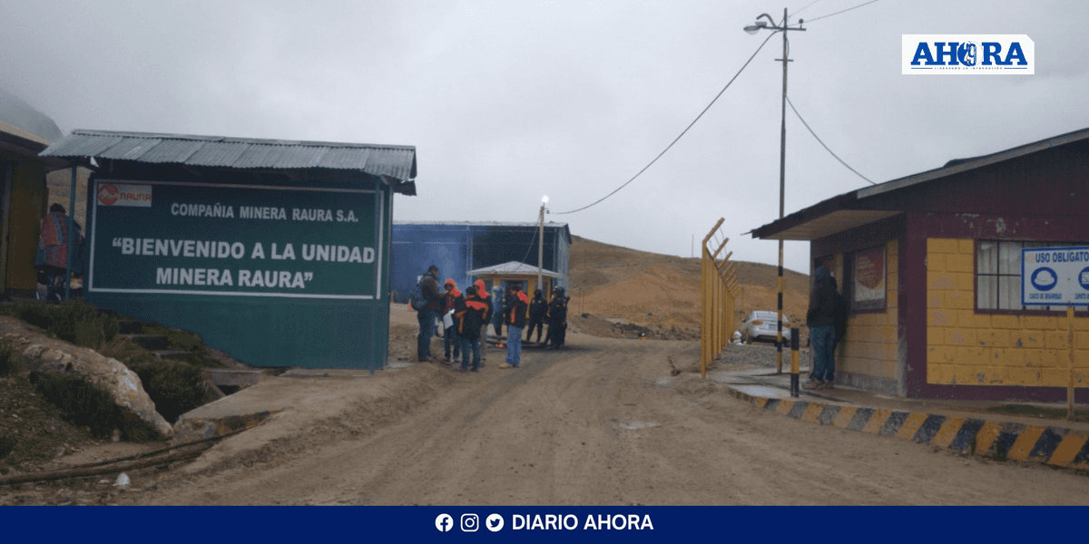 Mina Raura: Aprueban modificación ambiental por 216 millones de dólares