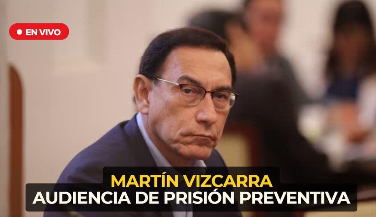 Poder Judicial retoma esta tarde audiencia sobre prisión preventiva de Martín Vizcarra
