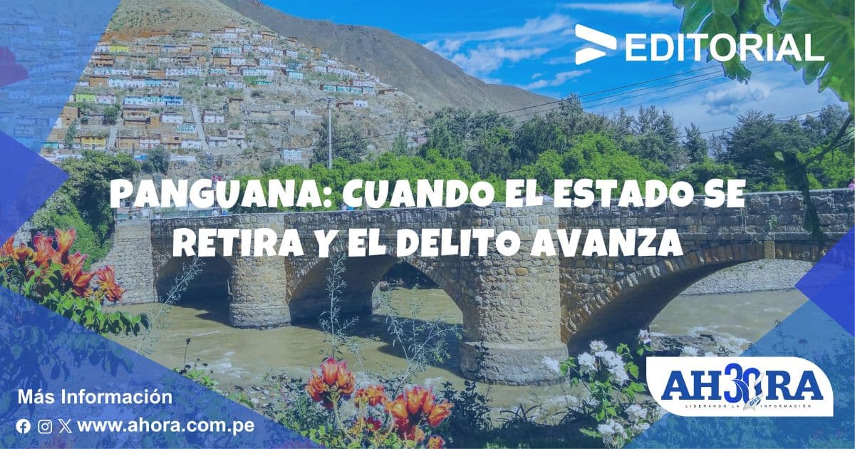 Panguana: cuando el Estado se retira y el delito avanza