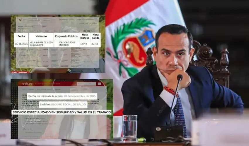 Cinco personas que se reunieron con Jerí obtuvieron órdenes de servicio con el Estado por hasta S/11 mil
