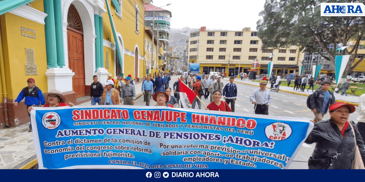 Crisis en el sistema previsional peruano: Pensionistas exigen frenar reforma