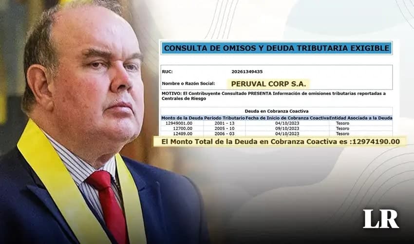 Candidato Rafael López Aliaga mantiene deuda coactiva con la Sunat por más de S/12,9 millones
