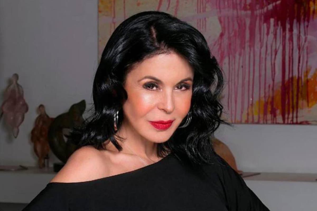 María Conchita Alonso explota frente al cuestionamiento del popular presentador de espectáculos, Gustavo Adolfo