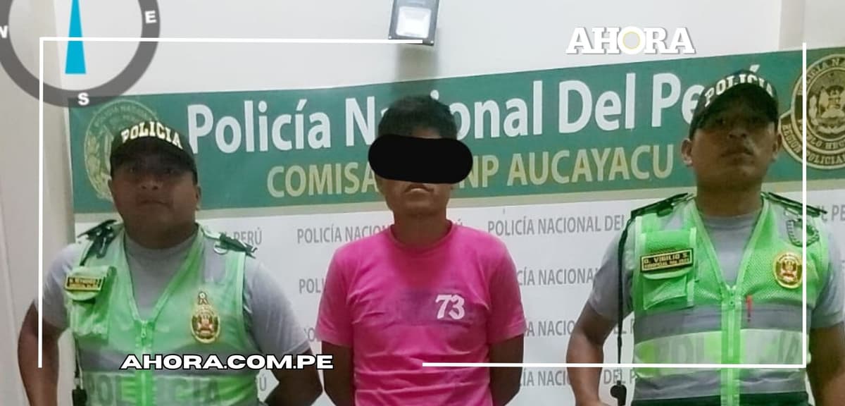 Sujeto fue capturado tras ser acusado de abusar sexualmente de su conviviente