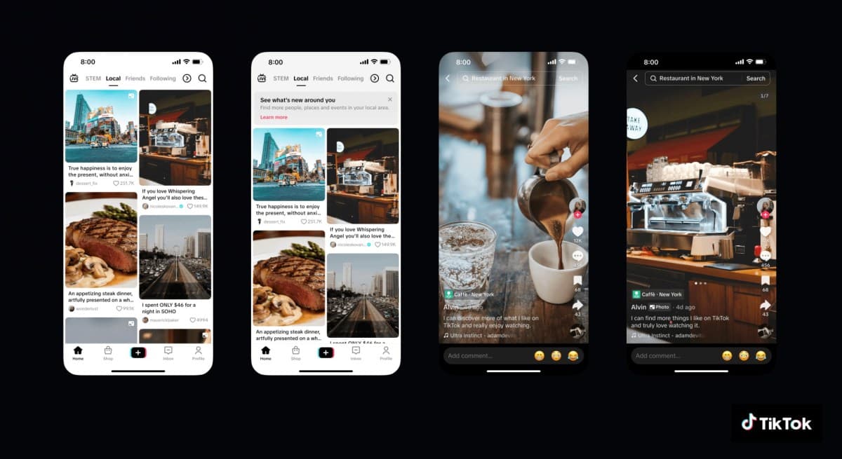 TikTok estrena contenido local: Tu ubicación define qué ves
