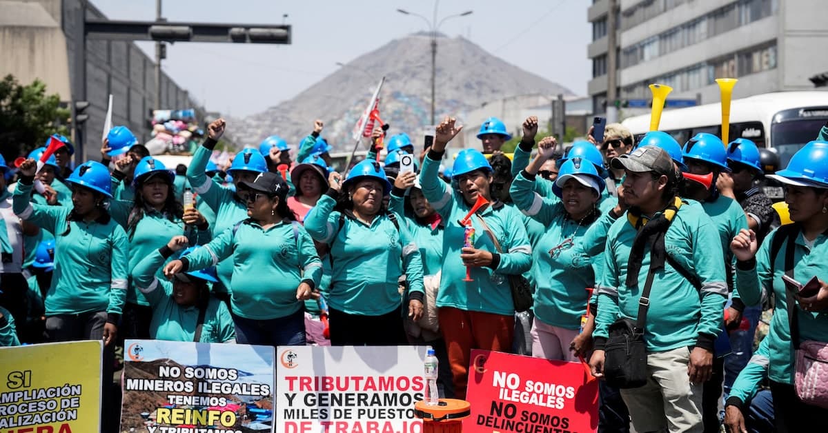 Bajo la administración de Montero mineros informales registraron 42 ingresos al Minem Qué tan seguido visitaron el ministerio