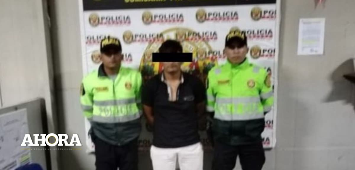 Sujeto detenido por presuntamente ejercer violencia física y psicológica contra su exconviviente