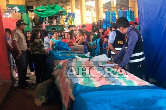 Hallan feto en mercado de Paucarbamba