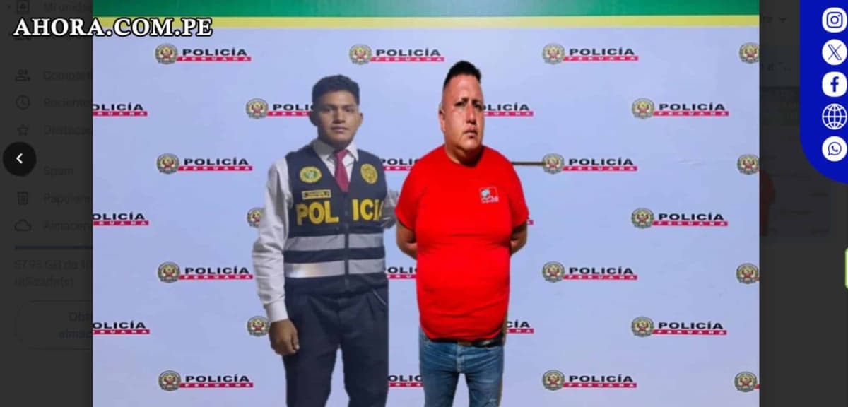 Detienen a “Gringasho” sospechoso vinculado a robo fatal en Cooperativa San Francisco 