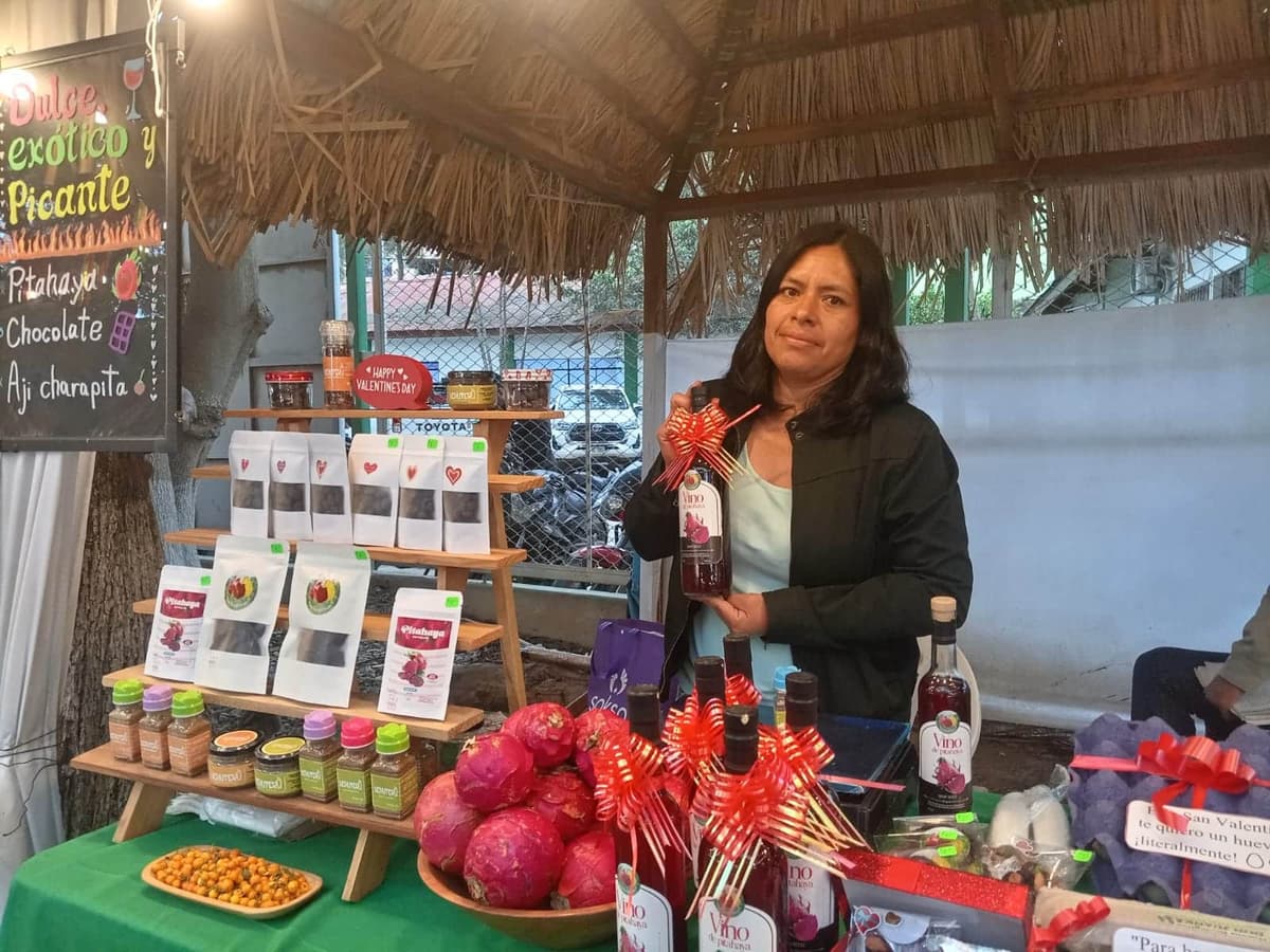 Emprendimiento familiar de Anda apuesta por derivados del ají charapita y pitahaya