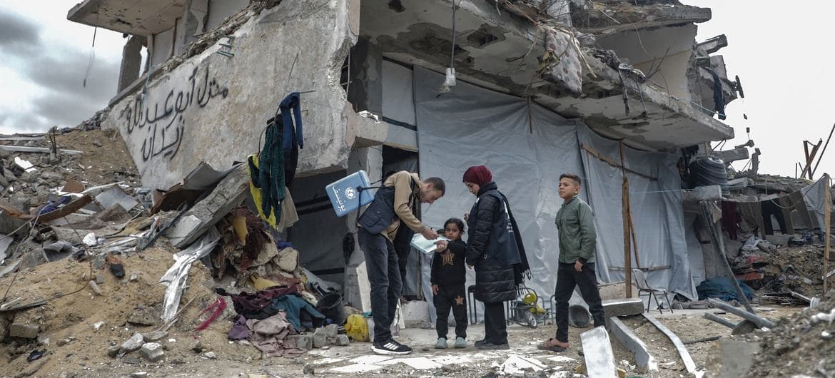 La ONU advierte que los ataques de Israel han dejado a toda la Franja de Gaza en riesgo inminente de hambruna
