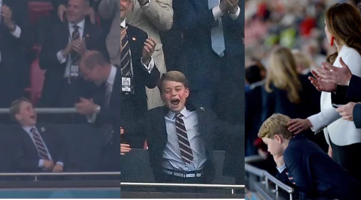 George: fue de la risa al llanto, en la emocionante final de la Eurocopa