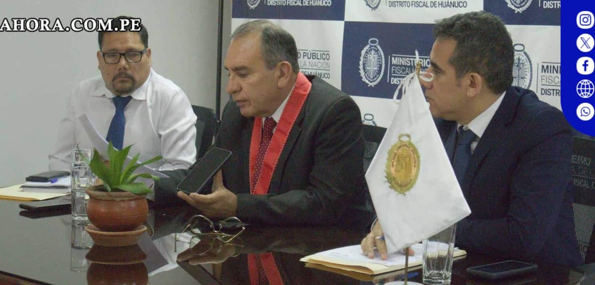 Fiscalía de Huánuco anuncia regularización de pagos a trabajadores 