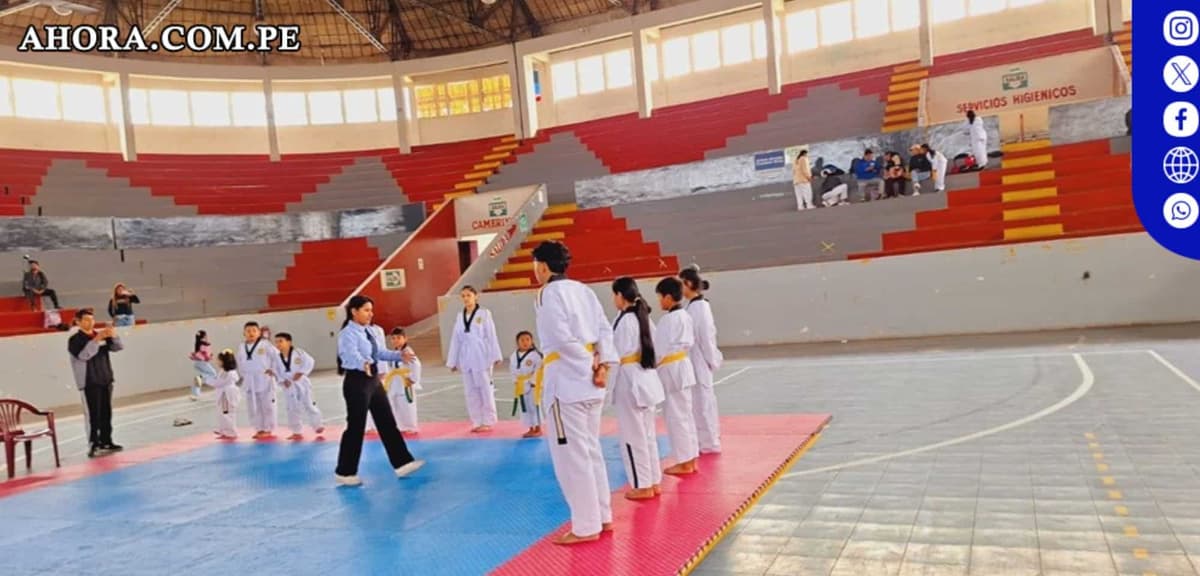 Brillante actuación de taekwondistas en Huancayo
