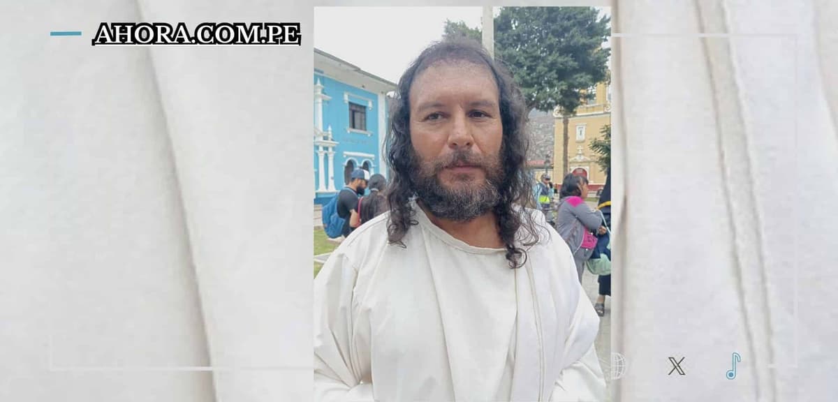 Toño Robles: 20 años interpretando a Jesús en la Pasión de Churubamba
