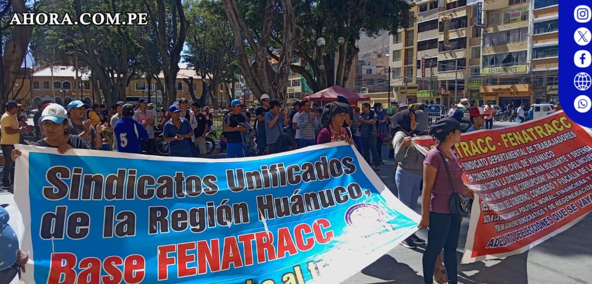 Trabajadores de construcción civil exigen respeto a sus derechos laborales