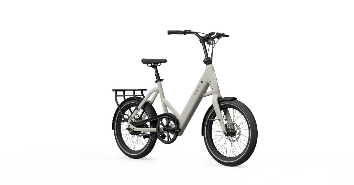 Tenways lanza e-bike que se pliega totalmente y queda plana