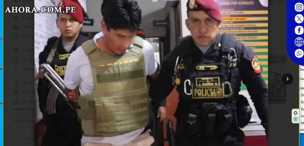 Capturan al sexto sospechoso tras asalto mortal en Cooperativa San Francisco 