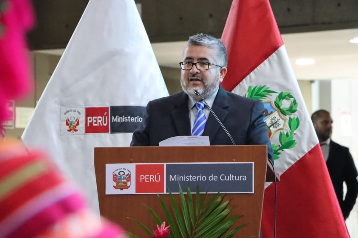 La interpelación al Ministro de Cultura por parte del Congreso será el viernes 13 de junio