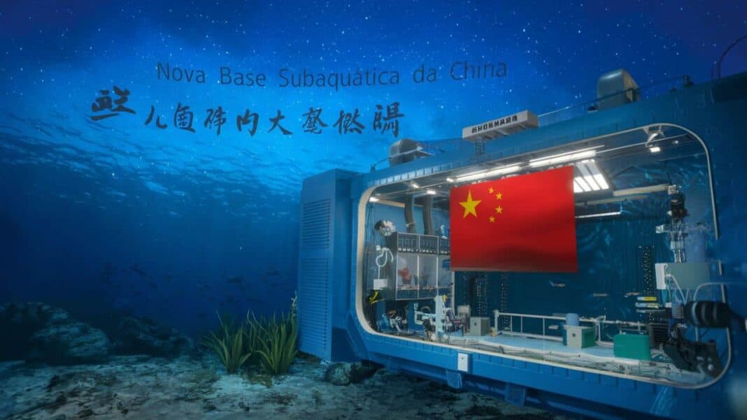 Con la mirada de EEUU en el cosmos China construye una base subacuatica a 2 km